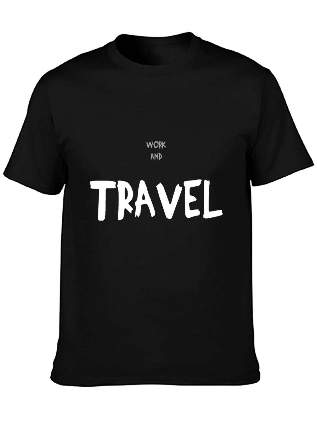 Work and Travel Black Graphic Tee product image 3