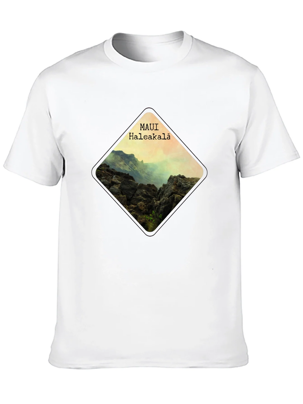 Maui Haleakala Diamond Graphic T-Shirt product image 9