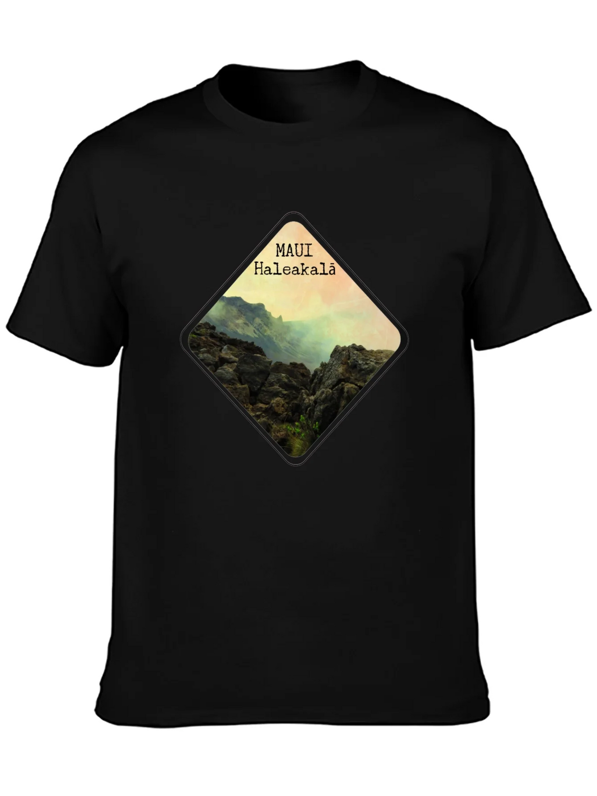 Maui Haleakala Diamond Graphic T-Shirt product image 3