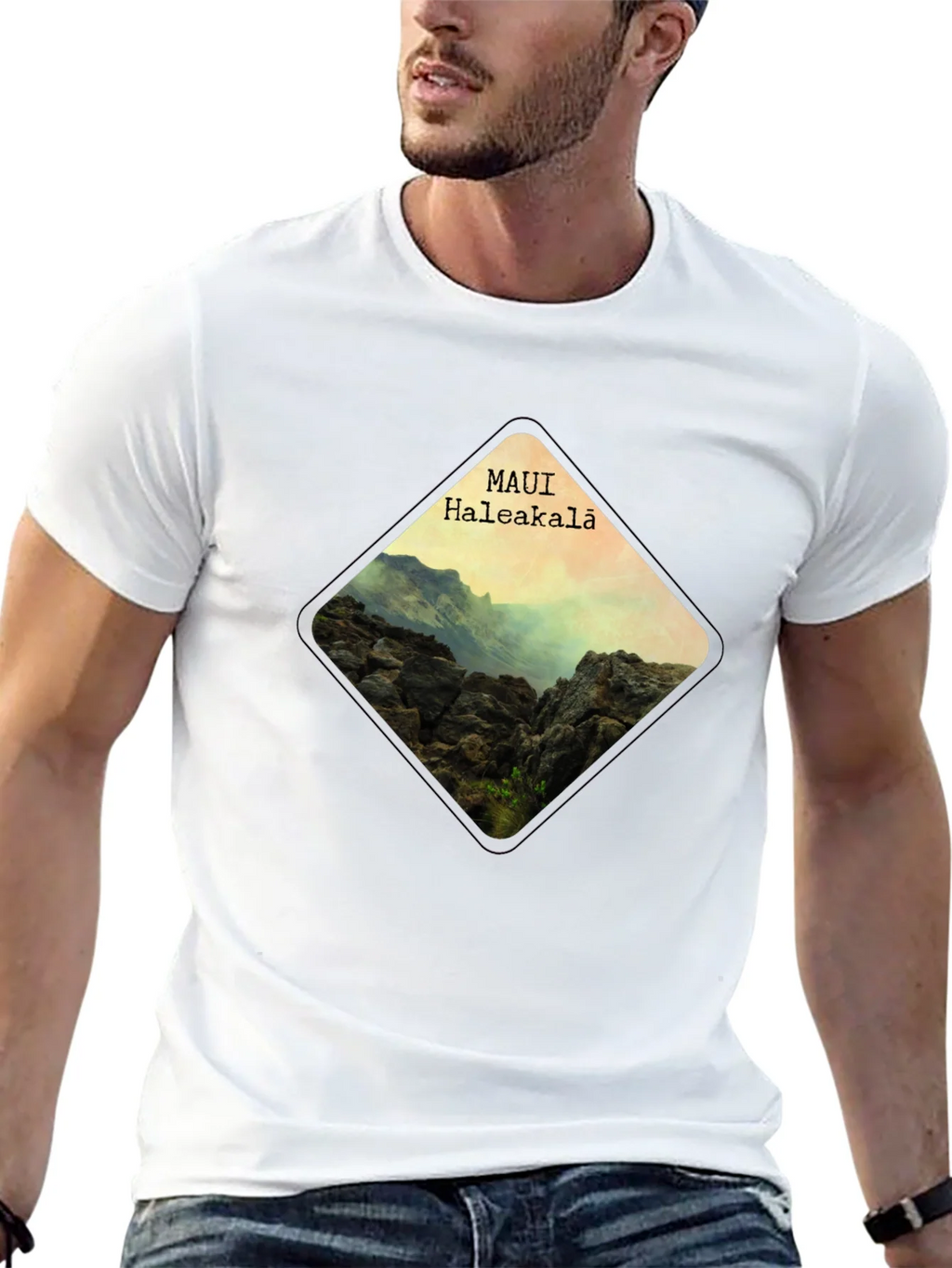 Maui Haleakala Diamond Graphic T-Shirt product image 12