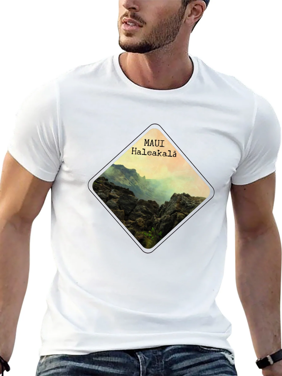 Maui Haleakala Diamond Graphic T-Shirt product image 12