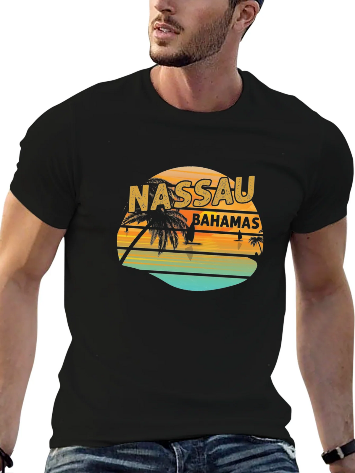 Nassau Bahamas Graphic T-Shirt product image 5