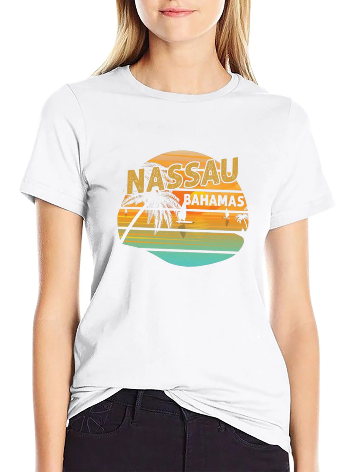 Nassau Bahamas Graphic T-Shirt product image 7