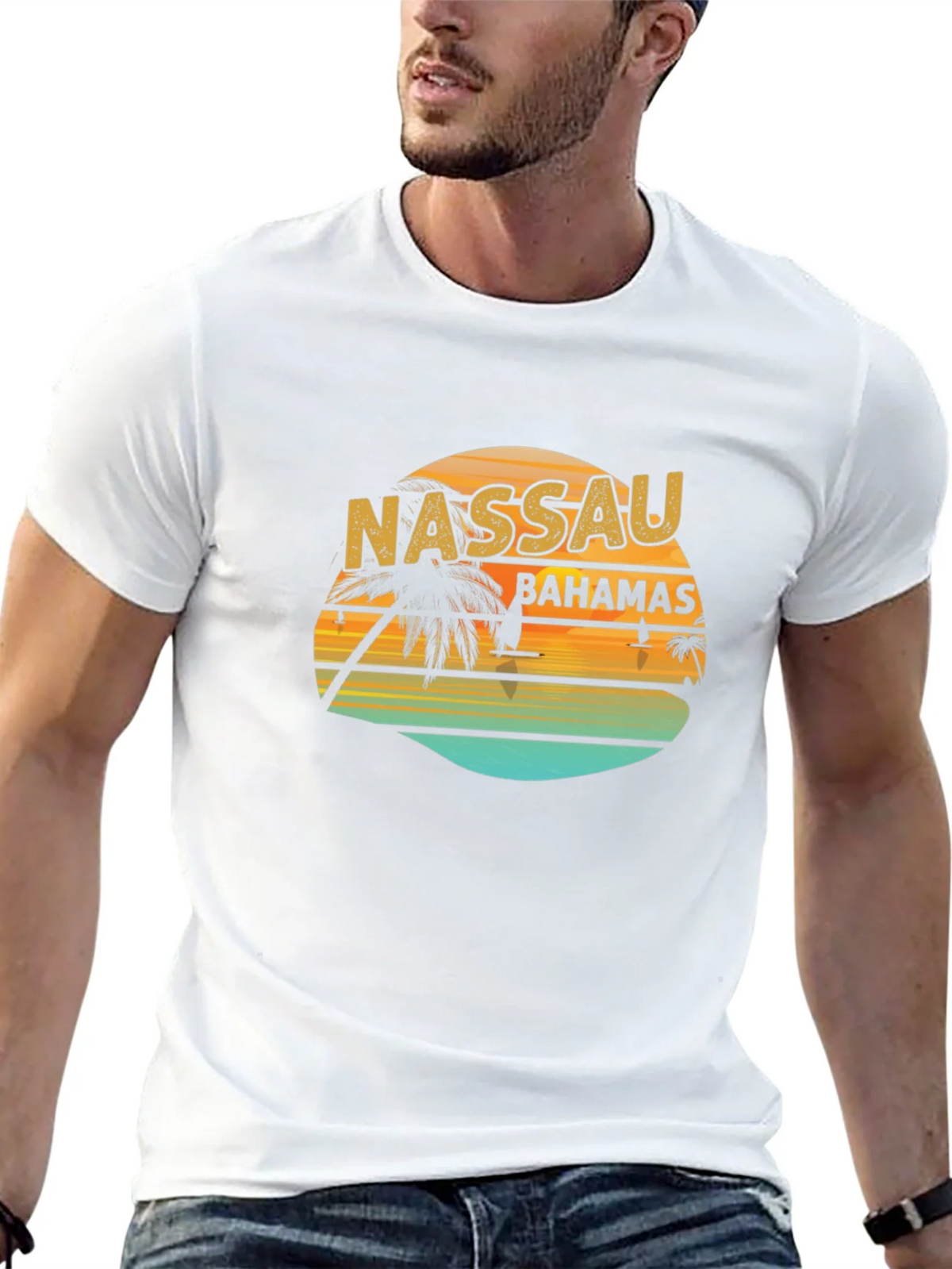 Nassau Bahamas Graphic T-Shirt product image 10