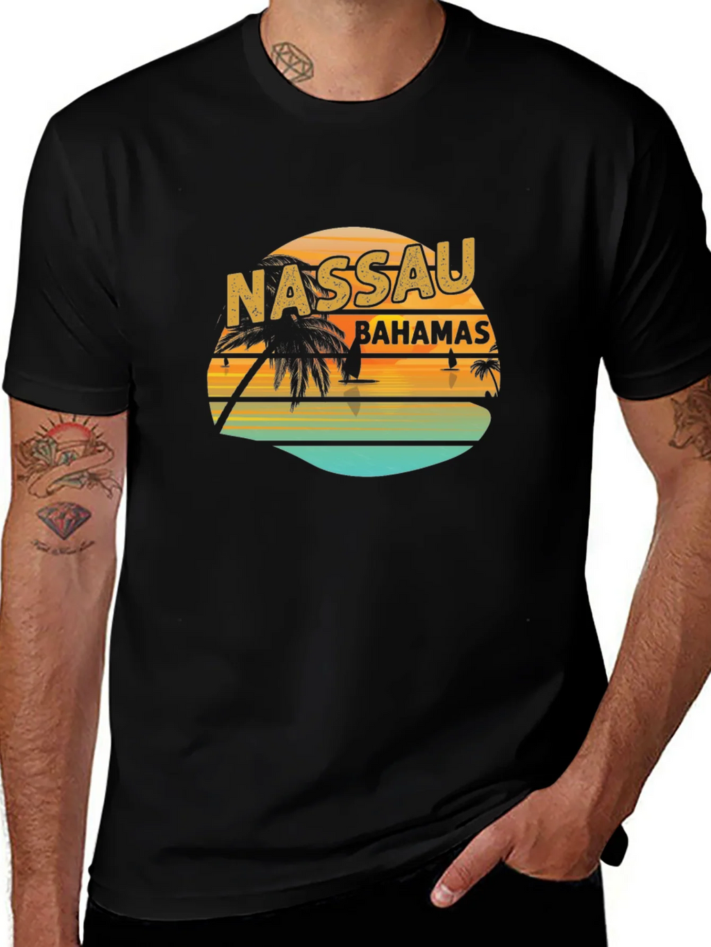 Nassau Bahamas Graphic T-Shirt product image 1