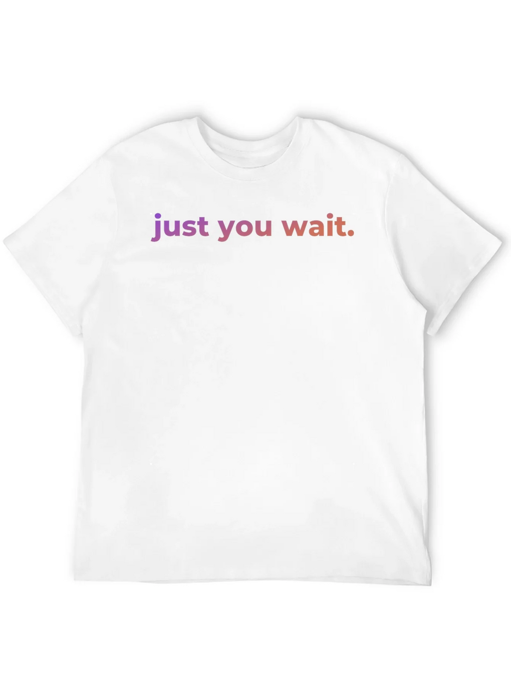 Just You Wait Graphic Tee - Black Casual Shirt product image 5