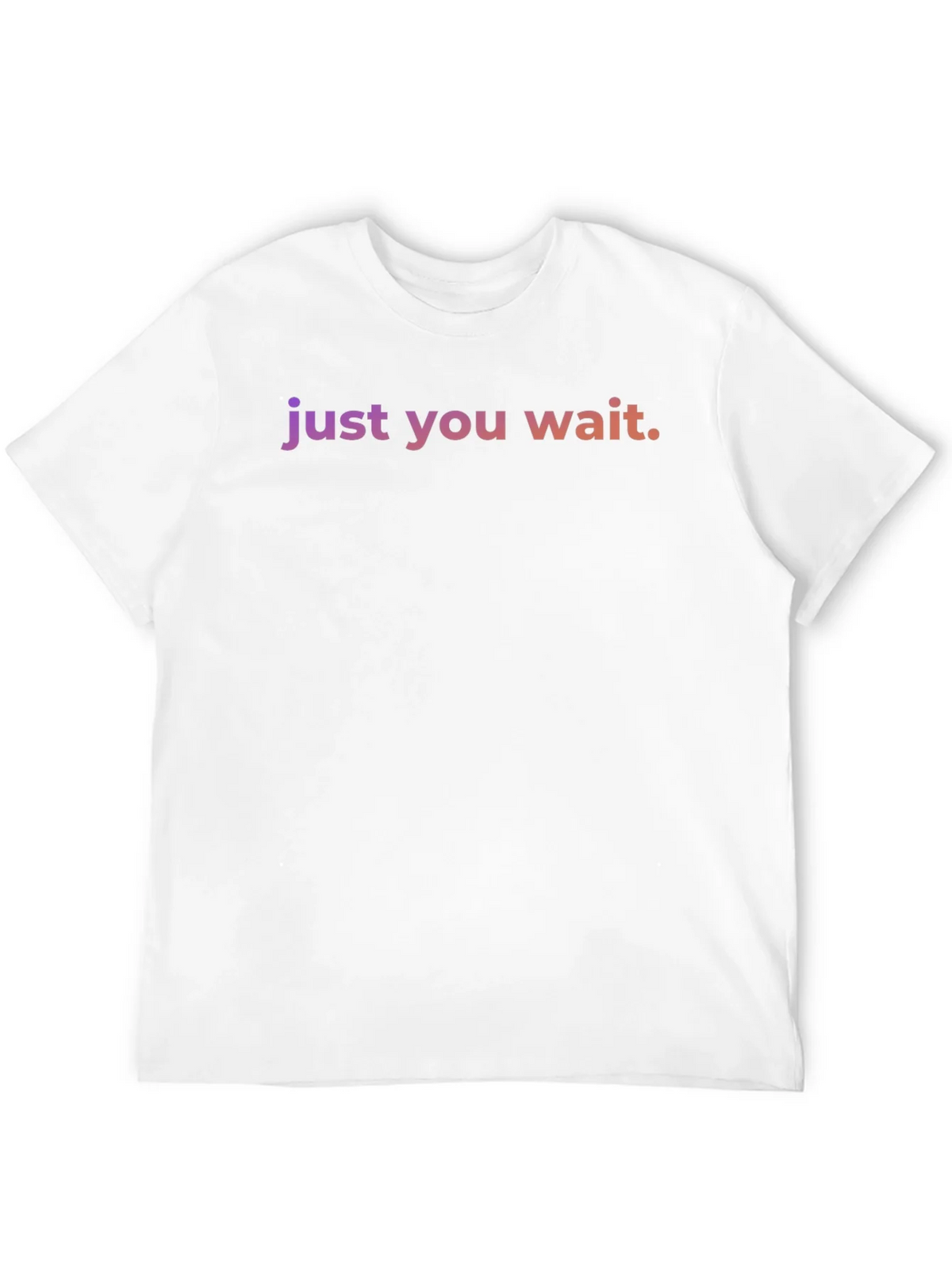 Just You Wait Graphic Tee - Black Casual Shirt product image 5