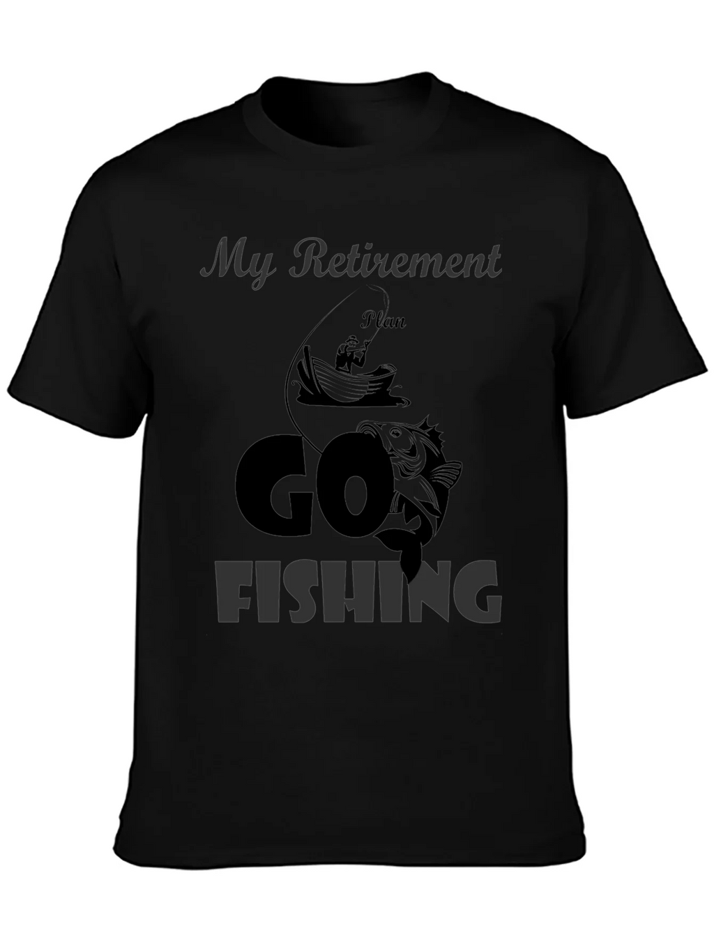Retirement Plan Fishing T-Shirt product image 3