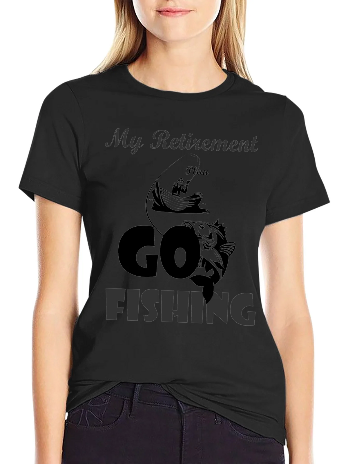 Retirement Plan Fishing T-Shirt product image 2