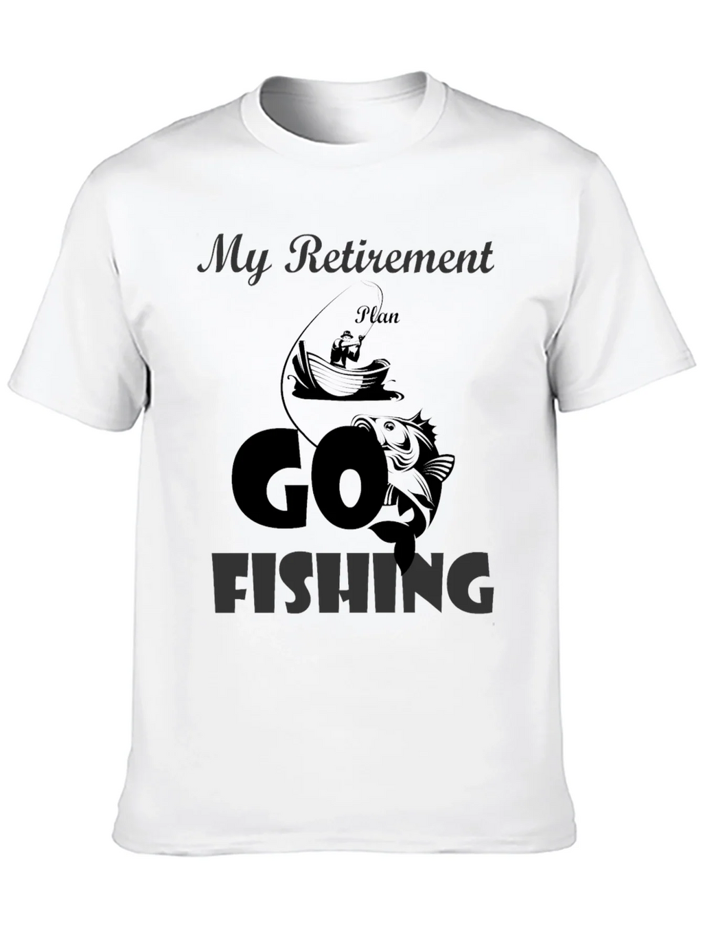 Retirement Plan Fishing T-Shirt product image 9