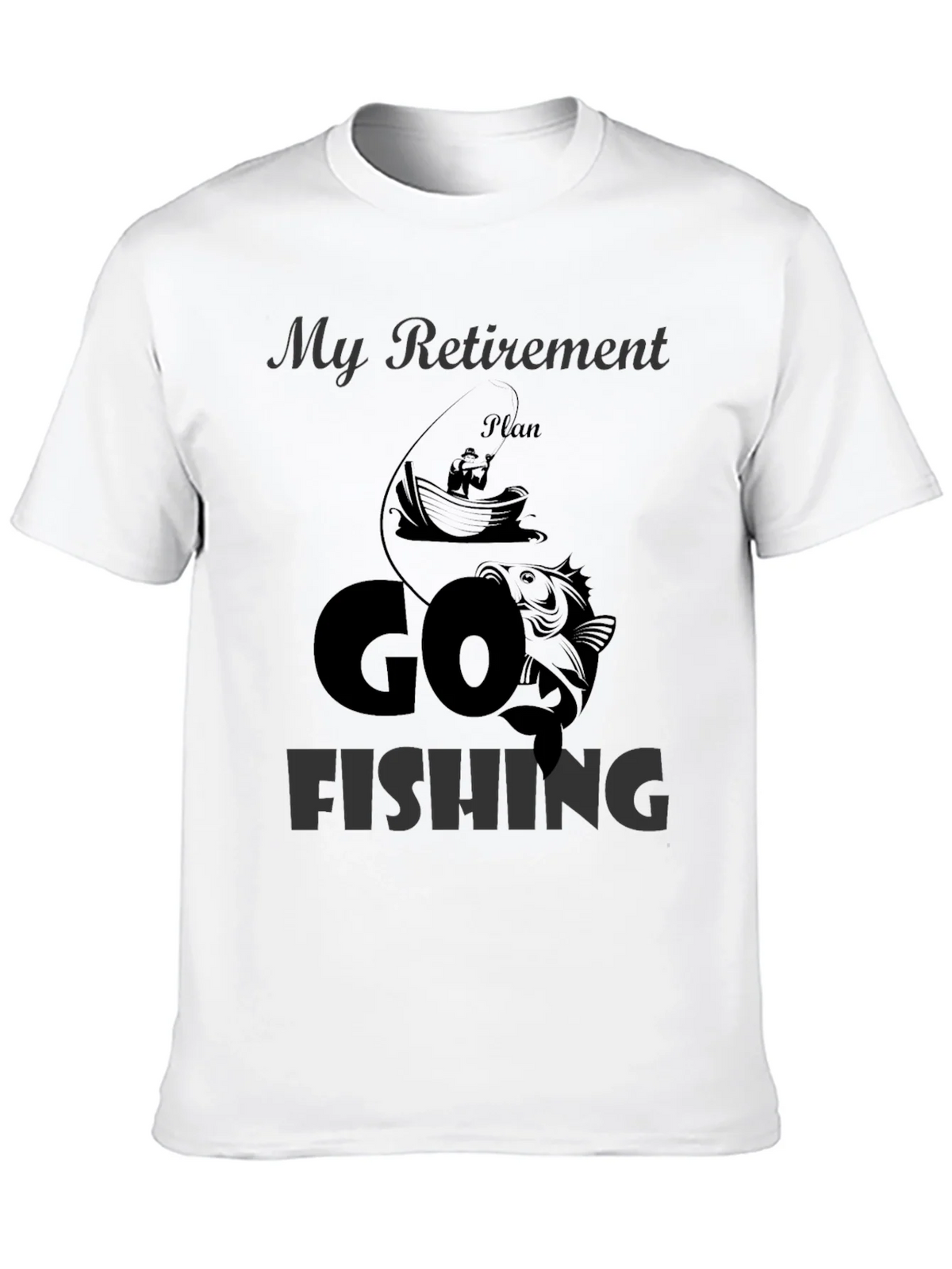 Retirement Plan Fishing T-Shirt product image 9