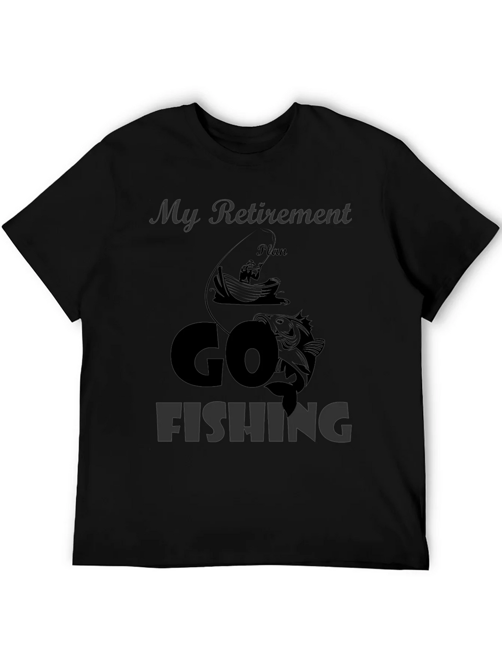 Retirement Plan Fishing T-Shirt product image 5