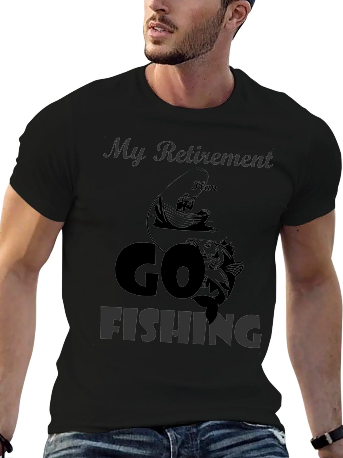 Retirement Plan Fishing T-Shirt product image 6