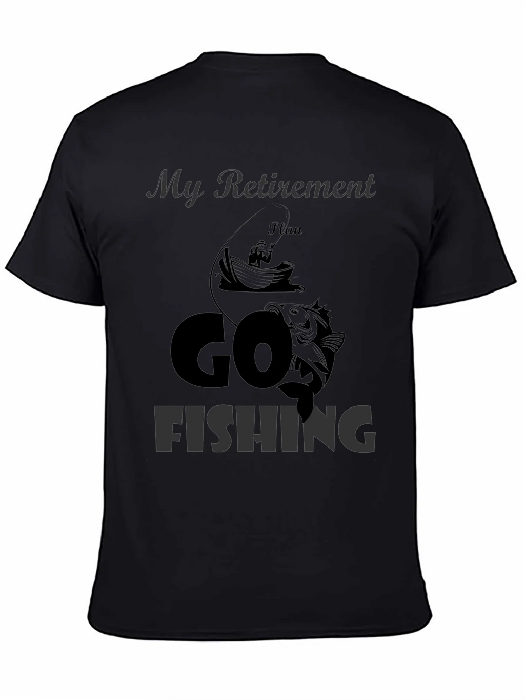 Retirement Plan Fishing T-Shirt product image 4