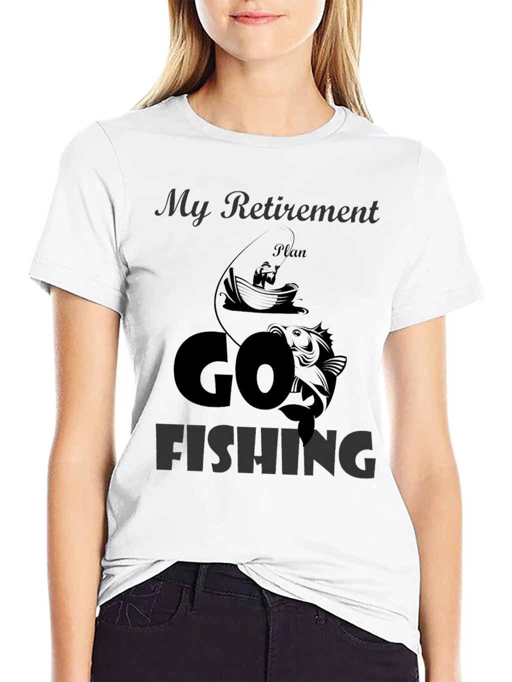 Retirement Plan Fishing T-Shirt product image 8