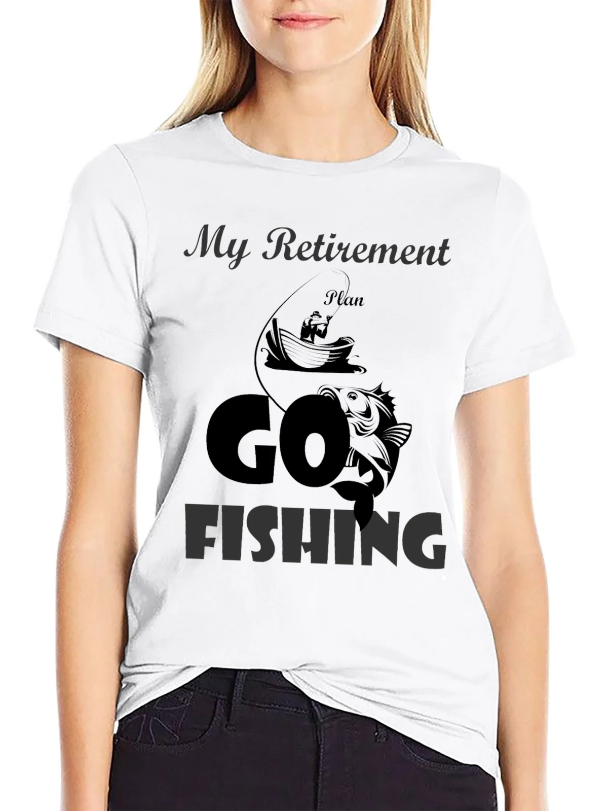Retirement Plan Fishing T-Shirt product image 8