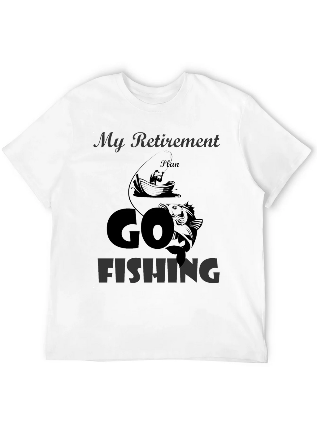Retirement Plan Fishing T-Shirt product image 11