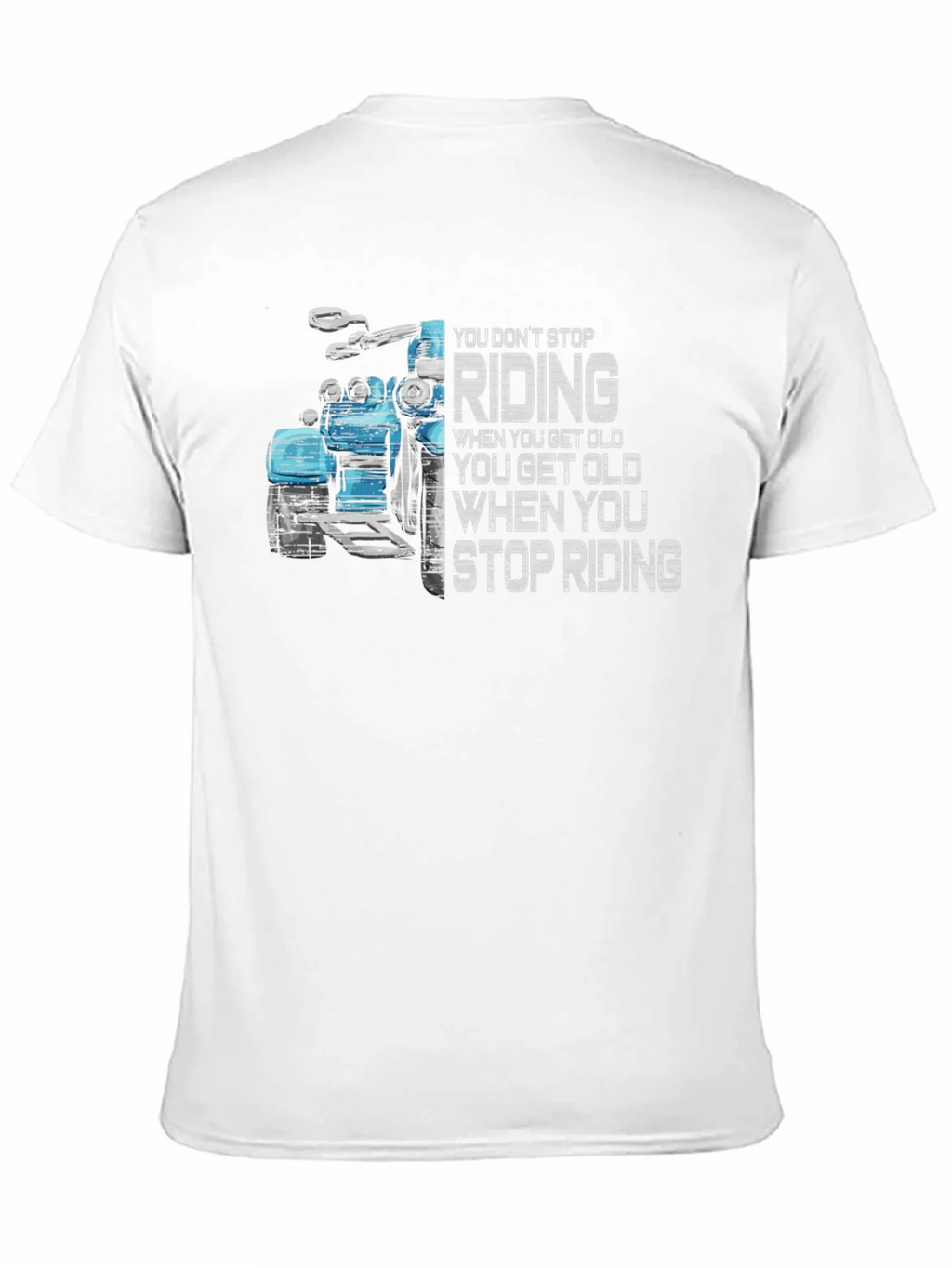 Motorcycle Riding T-Shirt - You Dont Stop product image 10