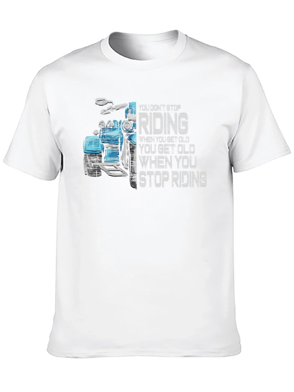 Motorcycle Riding T-Shirt - You Dont Stop product image 9