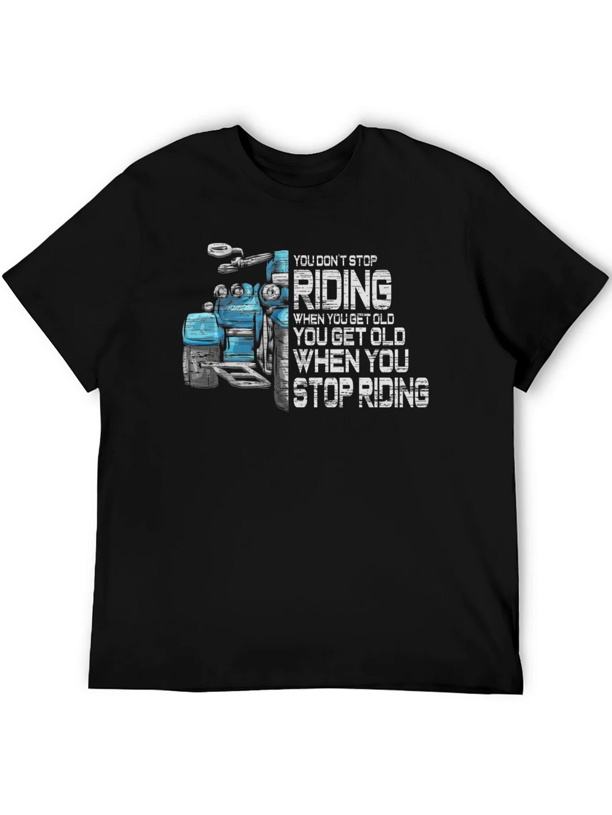 Motorcycle Riding T-Shirt - You Dont Stop product image 5