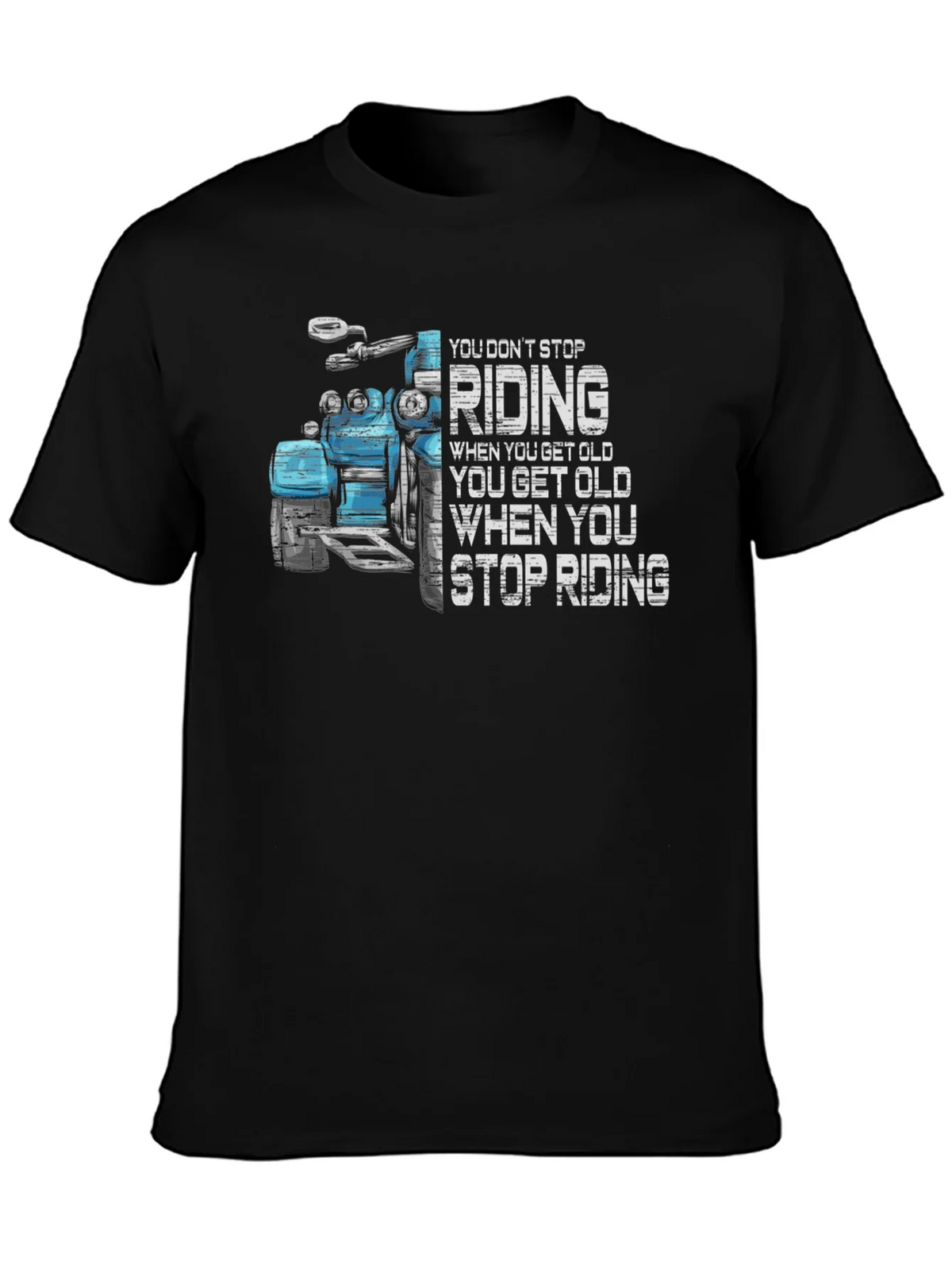 Motorcycle Riding T-Shirt - You Dont Stop product image 3