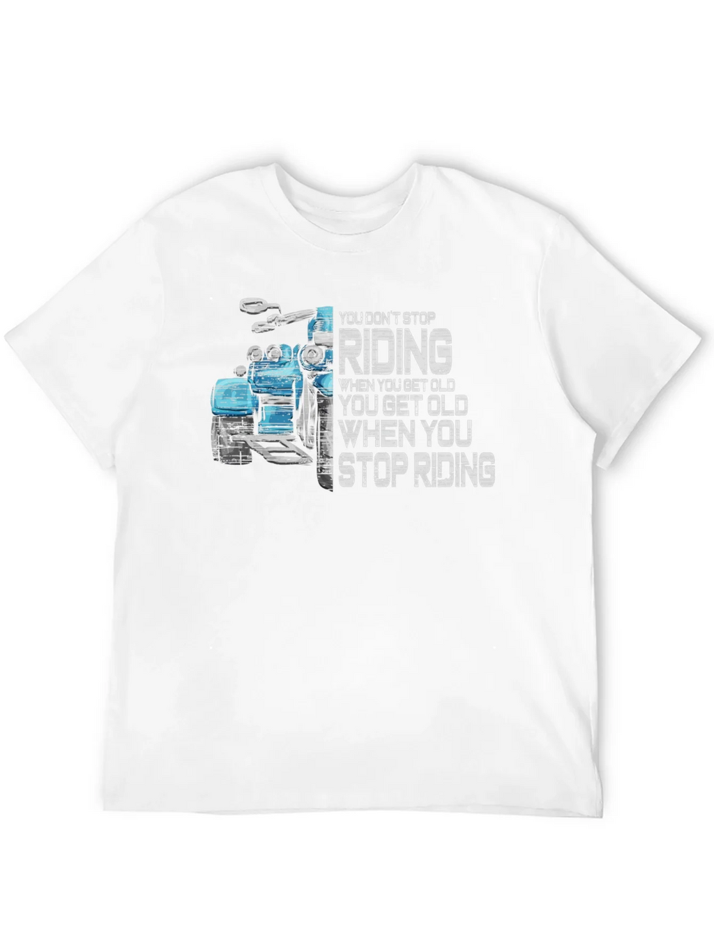 Motorcycle Riding T-Shirt - You Dont Stop product image 11