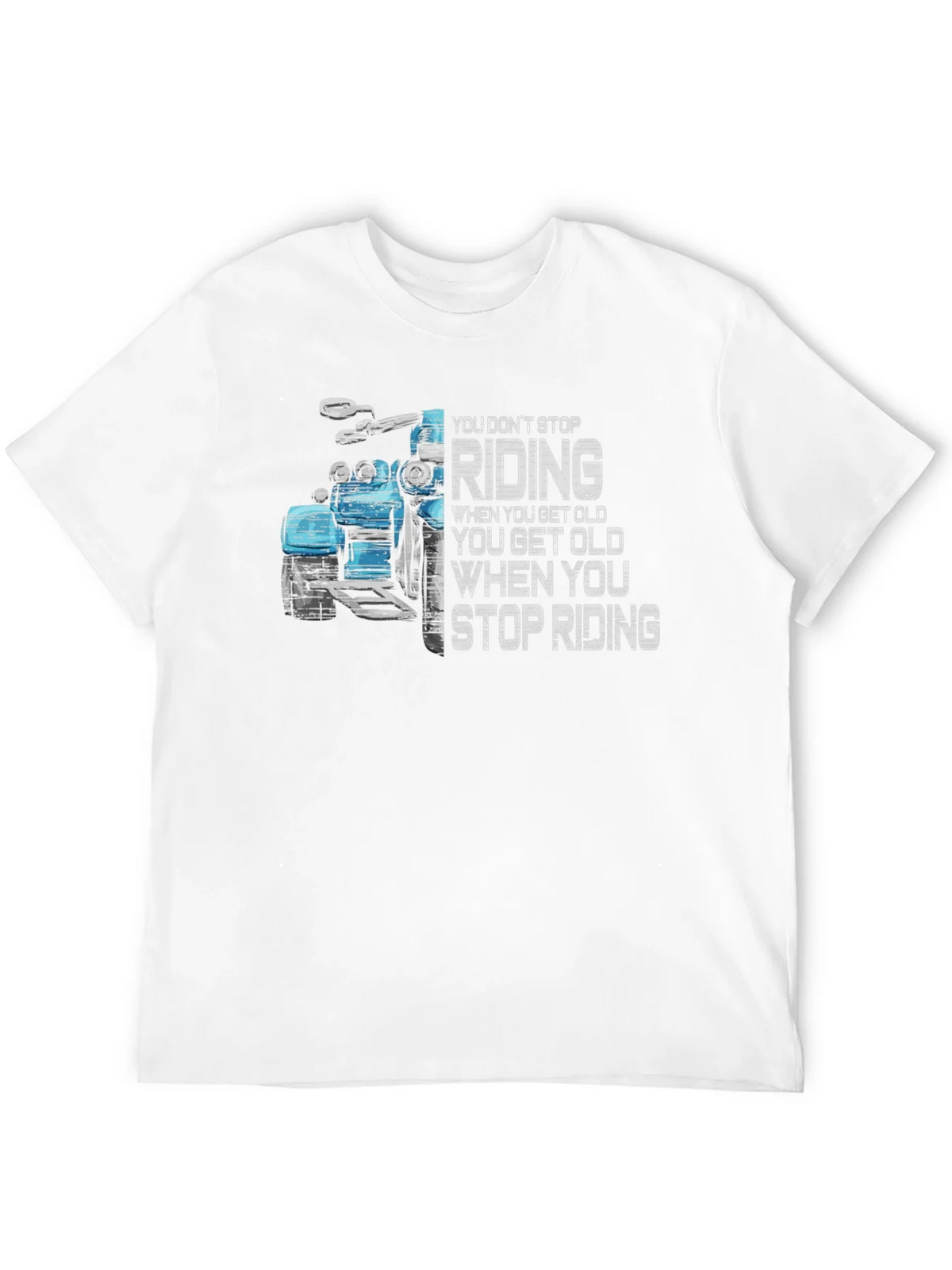 Motorcycle Riding T-Shirt - You Dont Stop product image 11