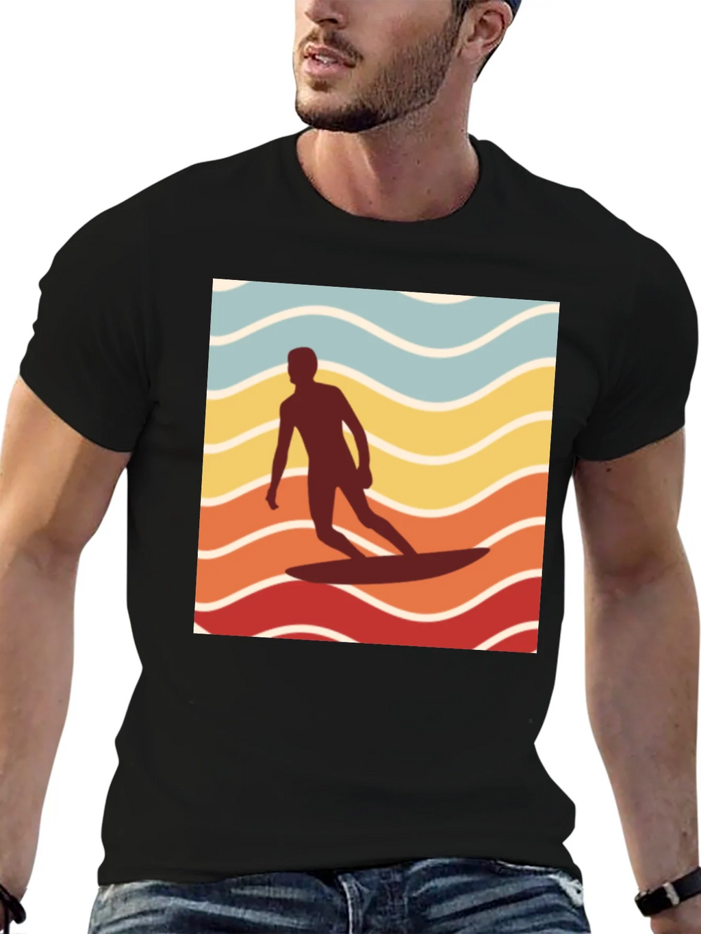 Retro Surfer Graphic Tee product image 6