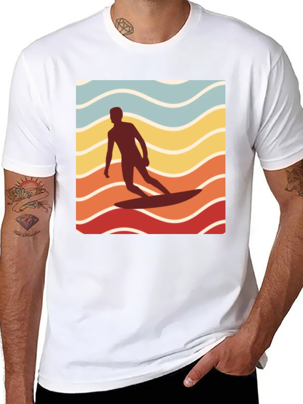 Retro Surfer Graphic Tee product image 7