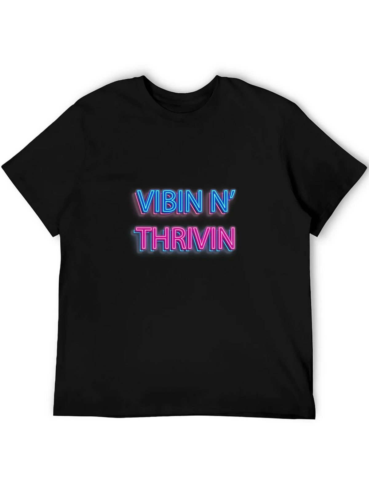 Vibin N Thrivin Black T-Shirt product image 5