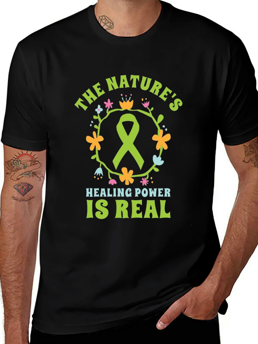 Natures Healing Power T-Shirt - Eco-Friendly Design product image 1