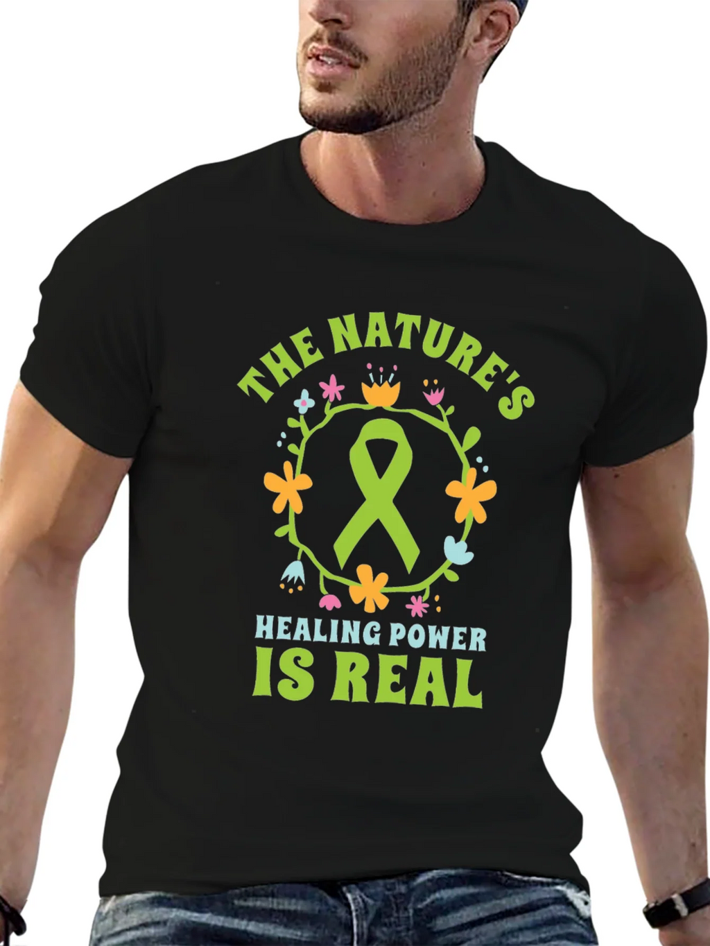 Natures Healing Power T-Shirt - Eco-Friendly Design product image 6