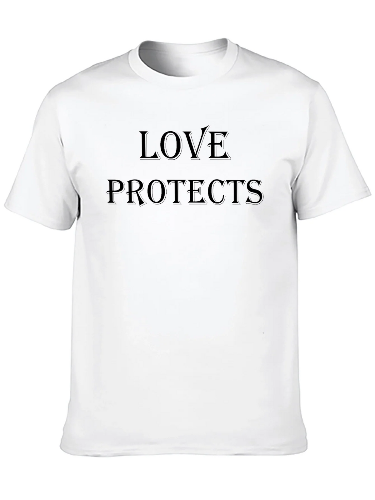 Love Protects Black T-Shirt product image 9