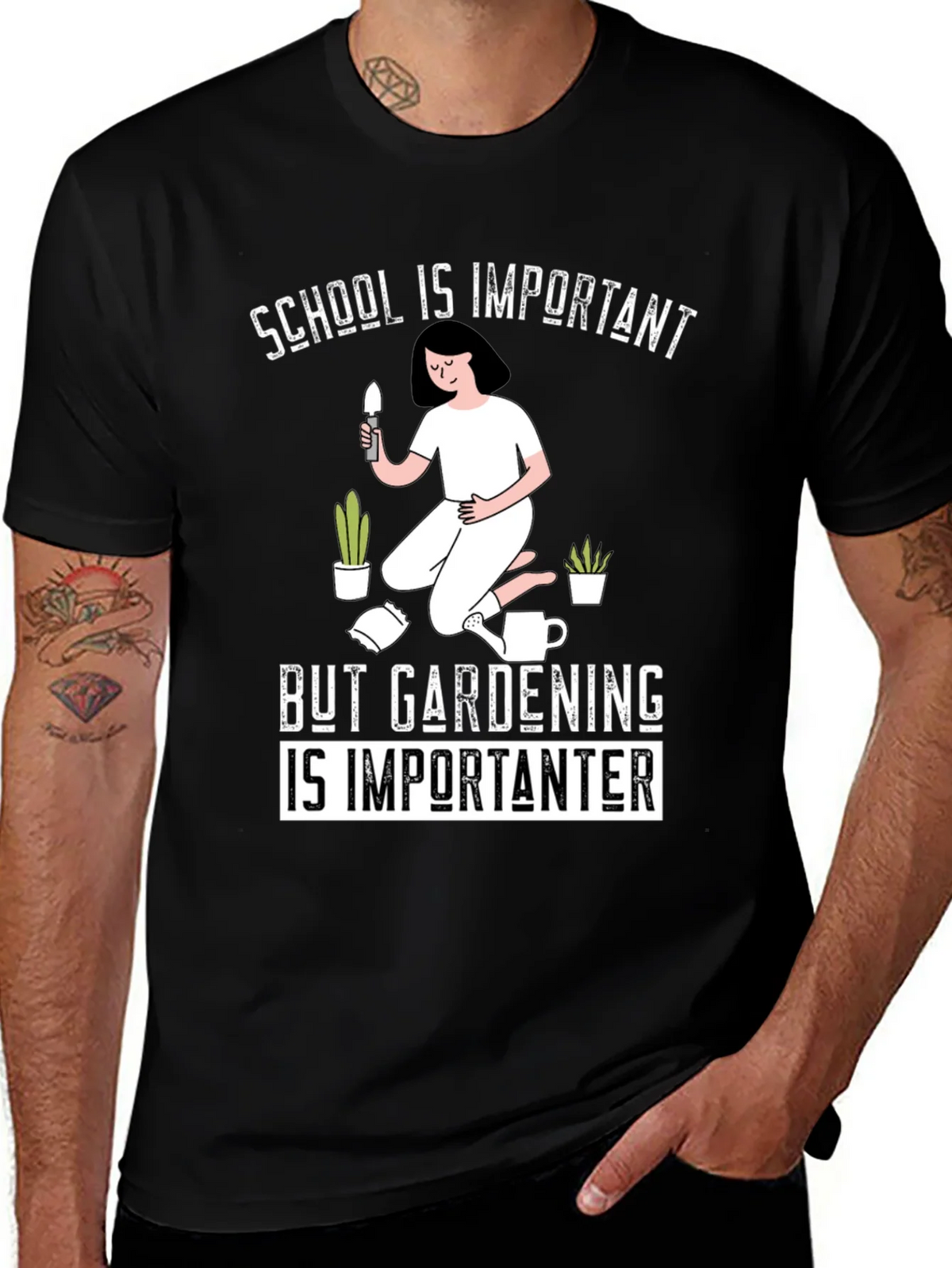 Gardening is Importanter T-Shirt product image 1