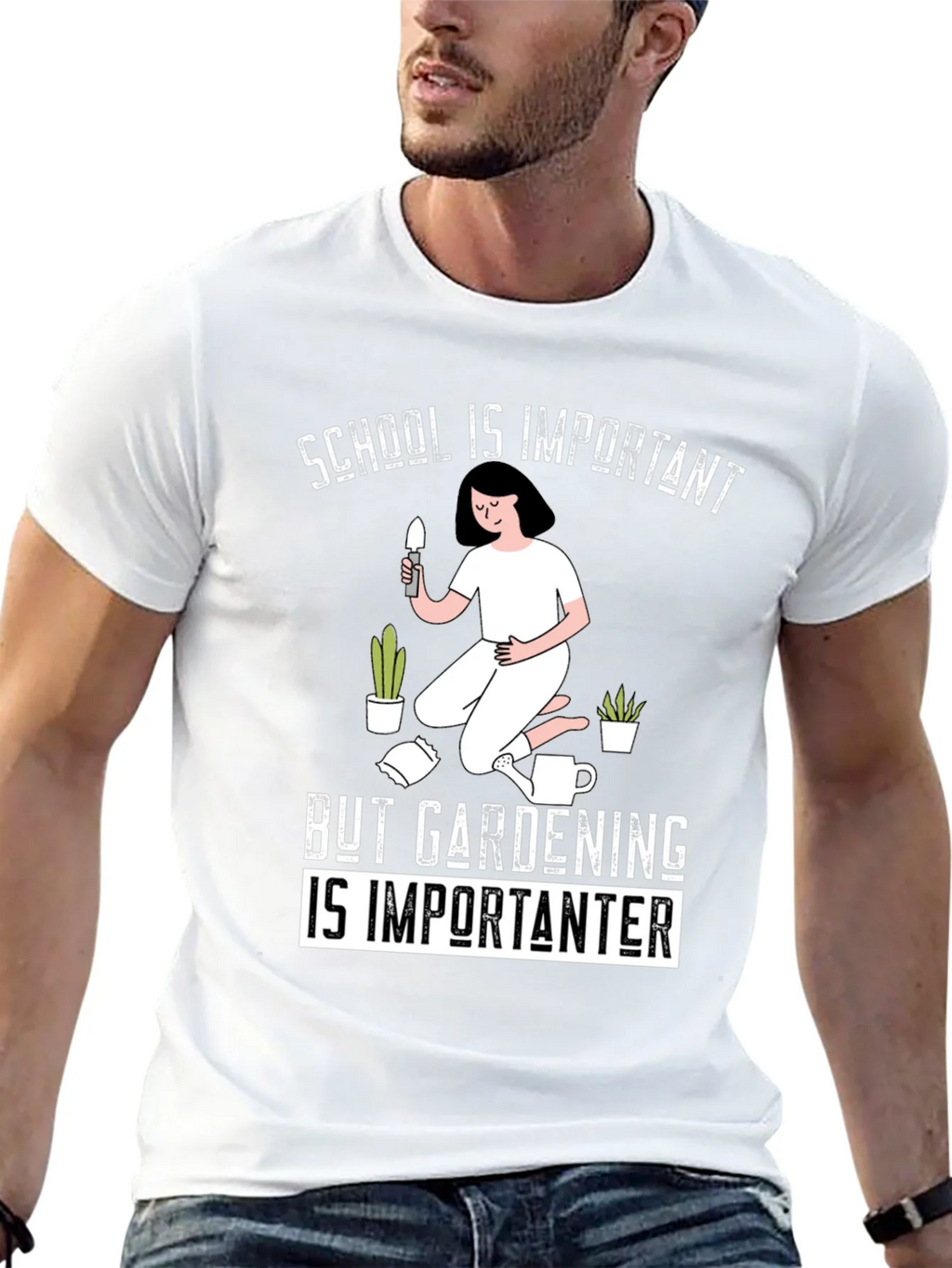 Gardening is Importanter T-Shirt product image 12