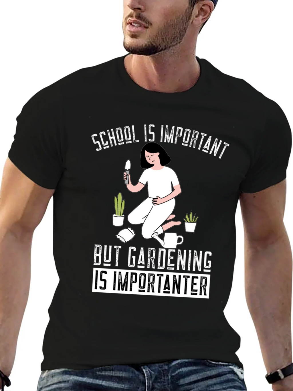 Gardening is Importanter T-Shirt product image 6
