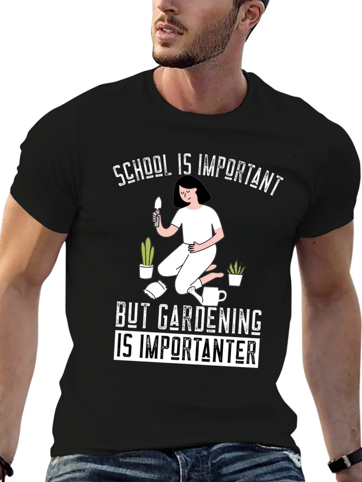 Gardening is Importanter T-Shirt product image 6