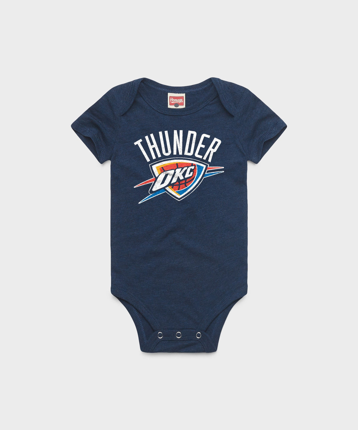Oklahoma City Thunder Arch Baby One Piece product image 1