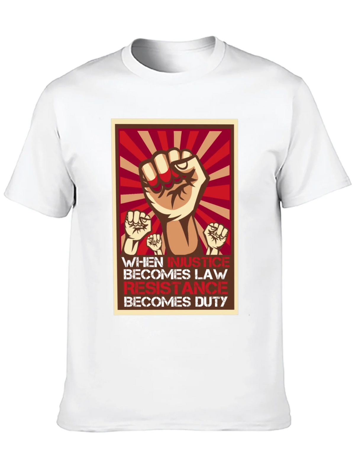 Resistance T-Shirt: When Injustice Becomes Law product image 9