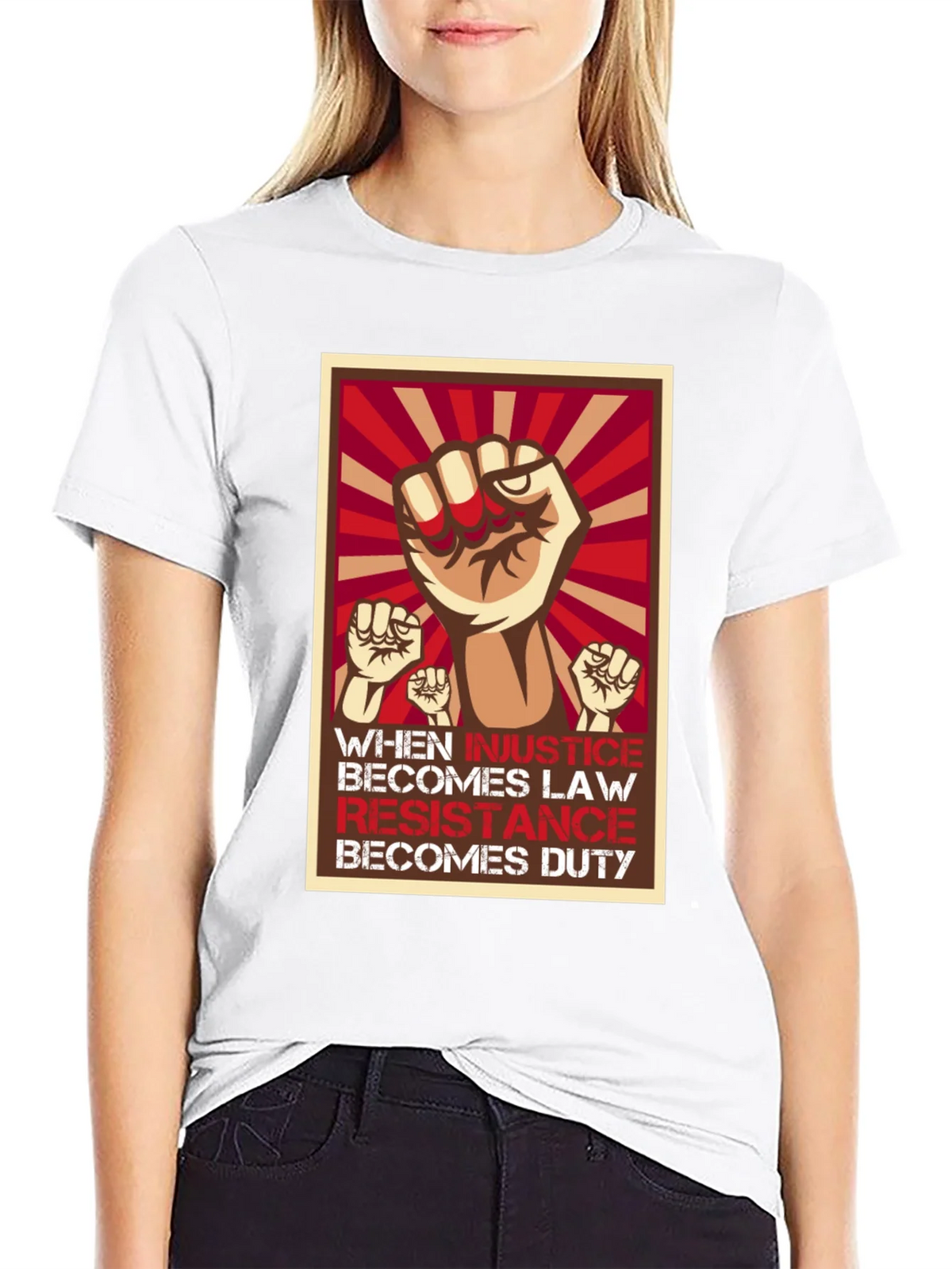 Resistance T-Shirt: When Injustice Becomes Law product image 8