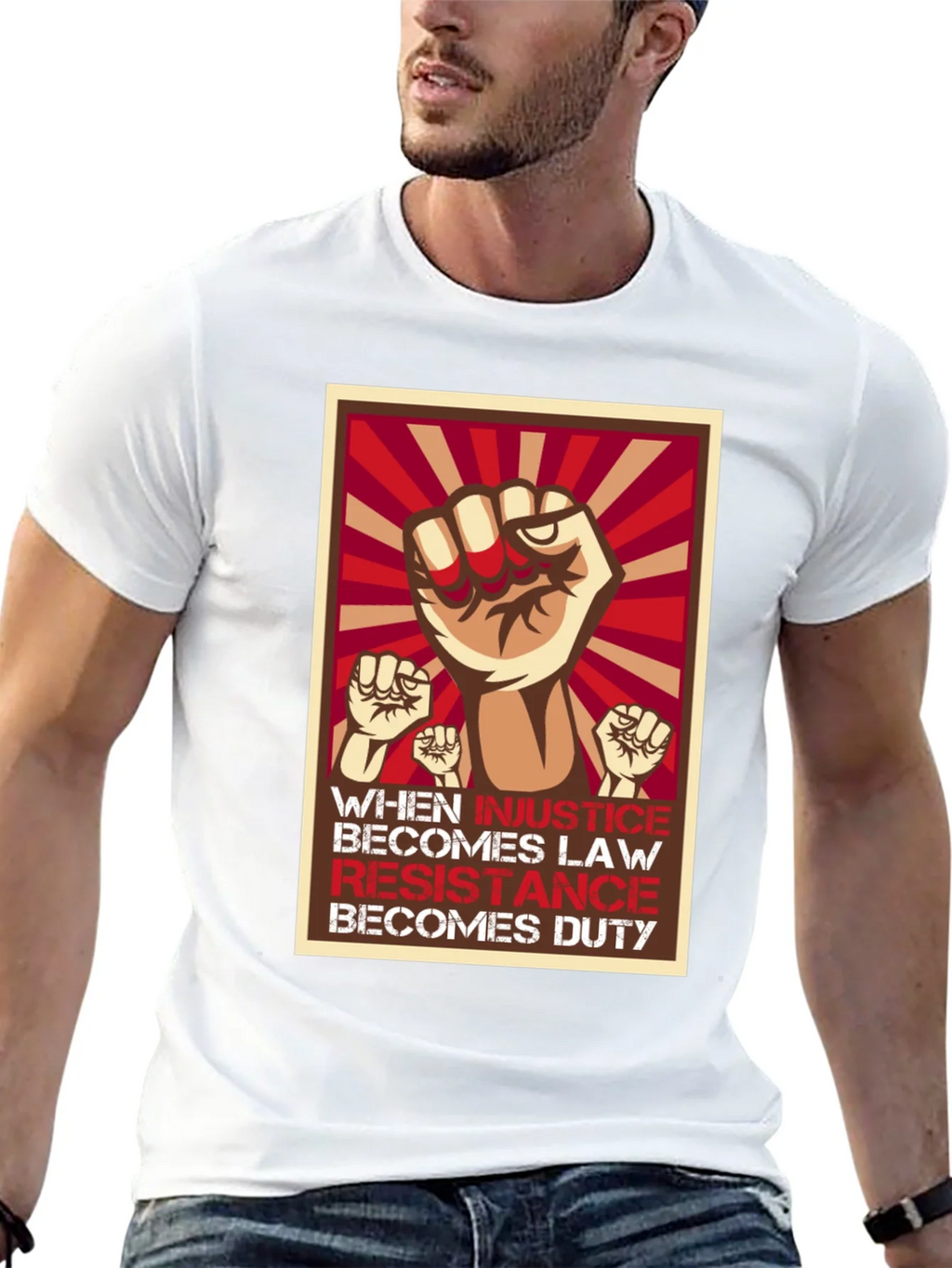 Resistance T-Shirt: When Injustice Becomes Law product image 12