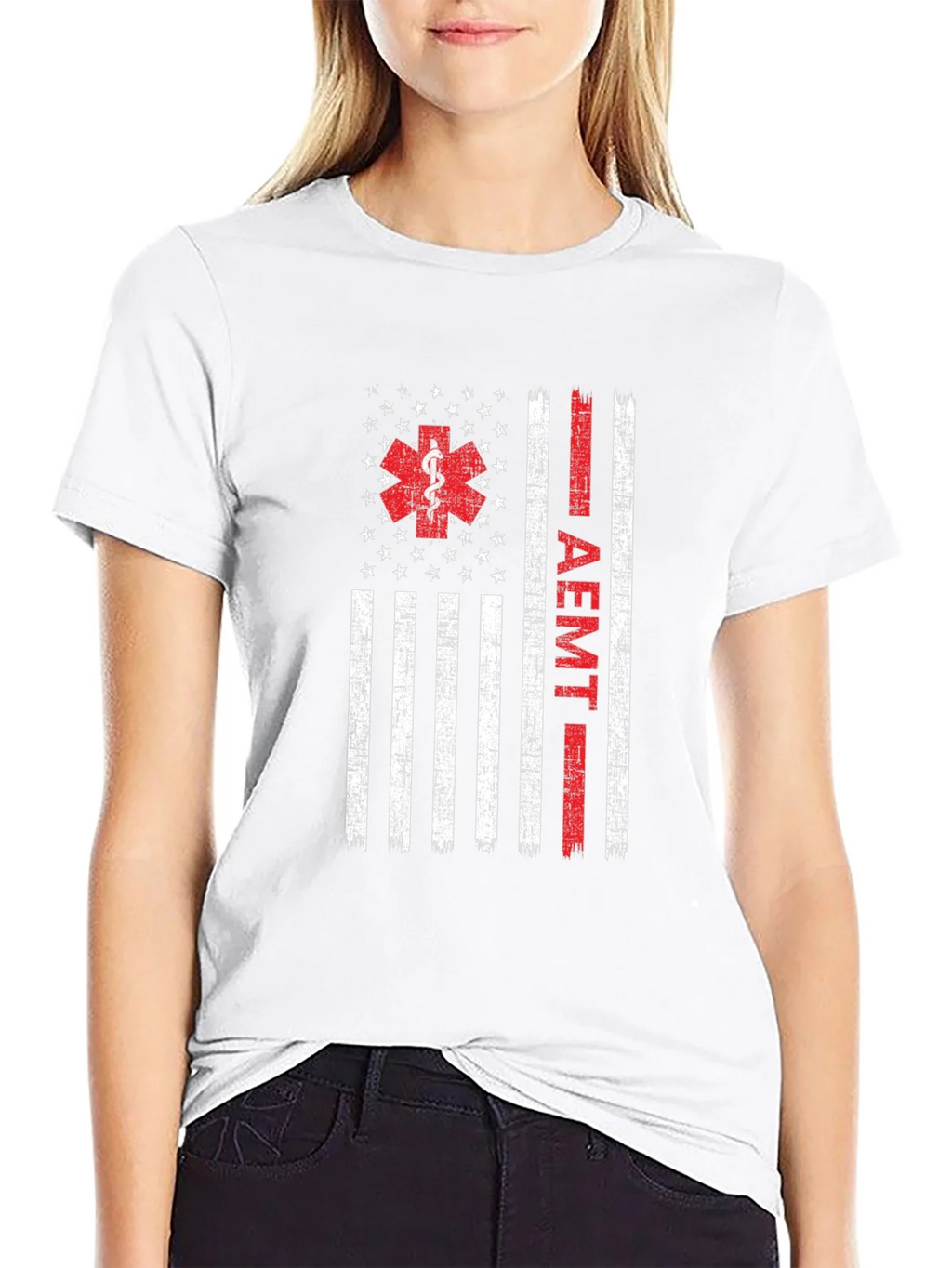 AEMT Flag Graphic T-Shirt - First Responder Apparel product image 8