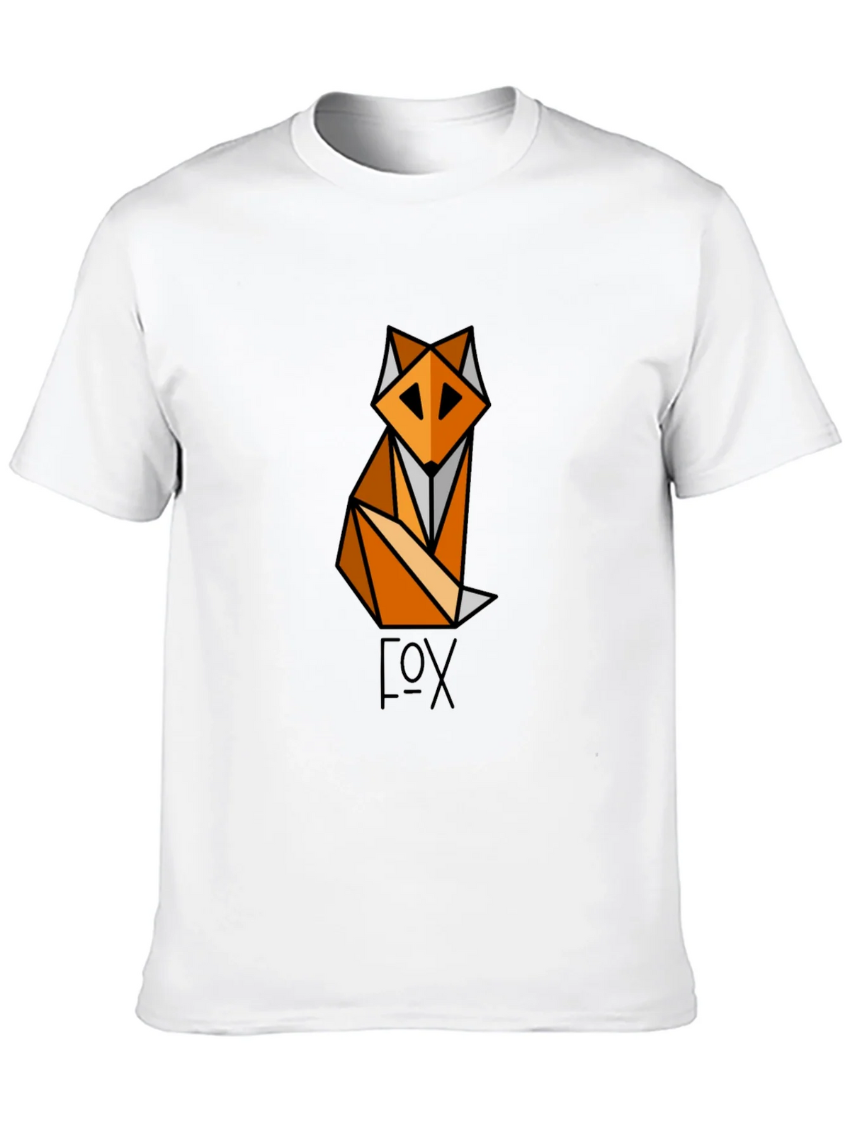 Geometric Fox Graphic T-Shirt product image 9