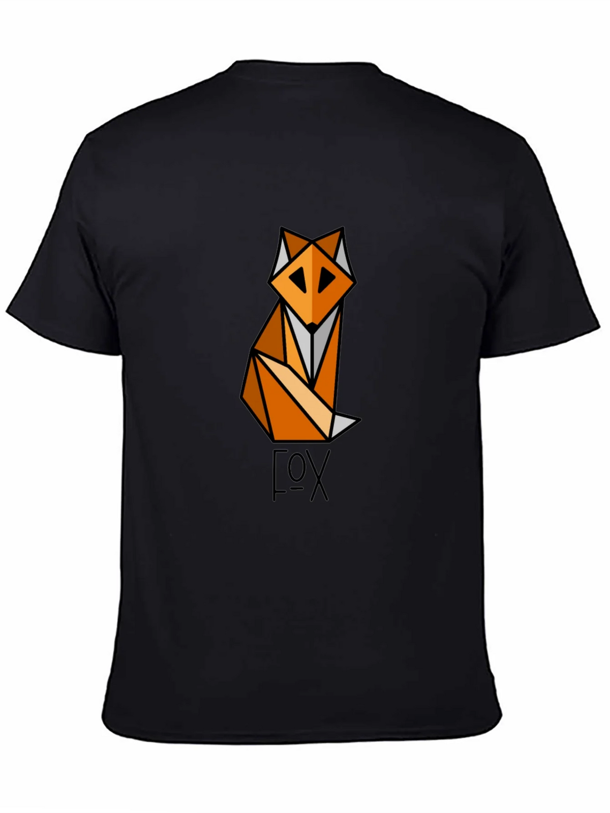 Geometric Fox Graphic T-Shirt product image 4