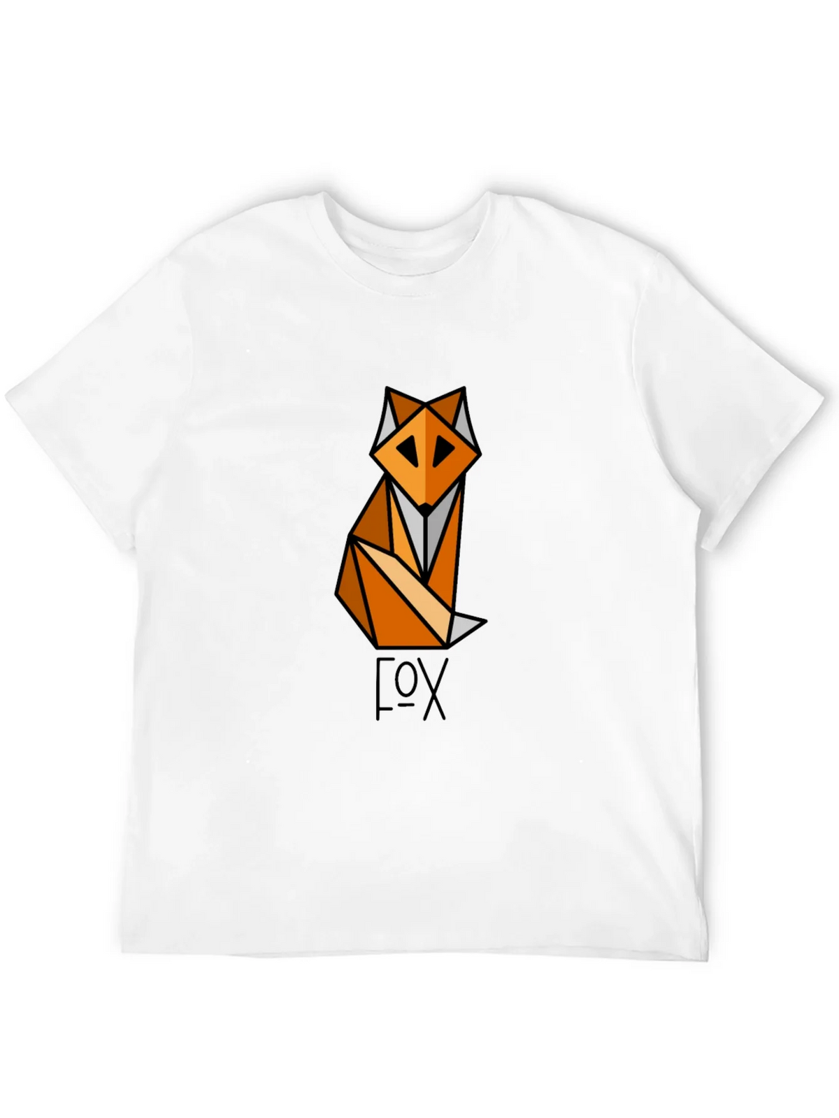 Geometric Fox Graphic T-Shirt product image 11