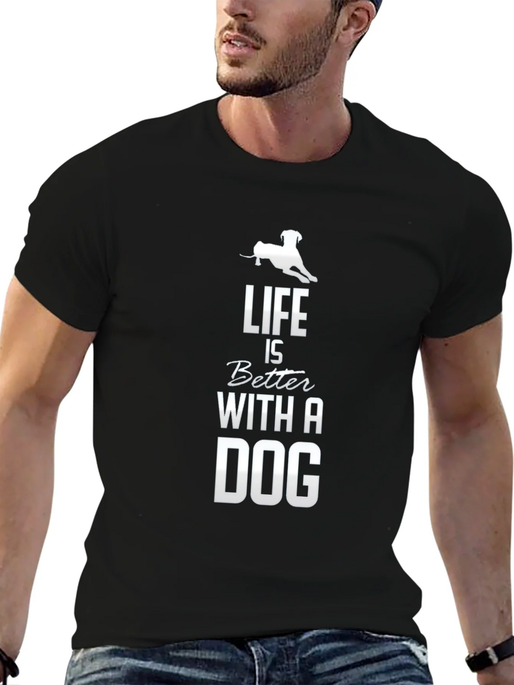 Life is Better with a Dog Graphic Tee product image 6