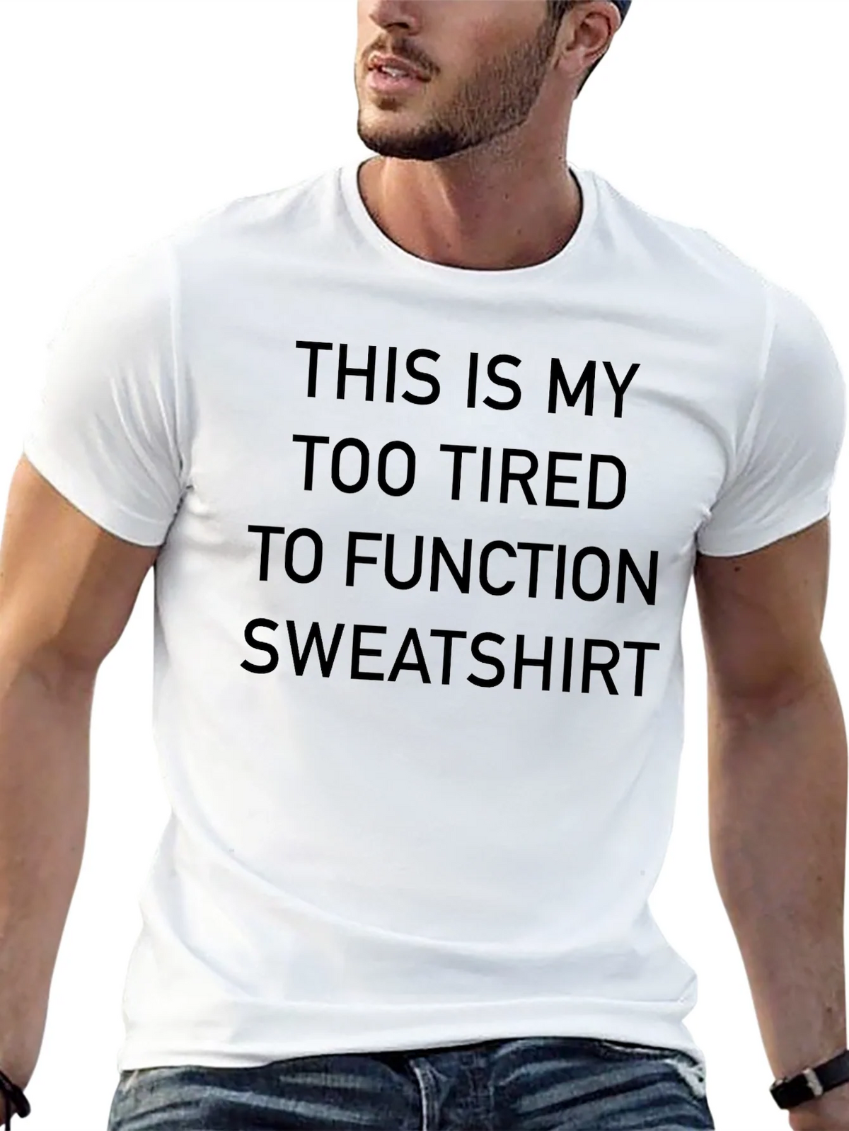 Too Tired To Function Sweatshirt T-Shirt product image 12