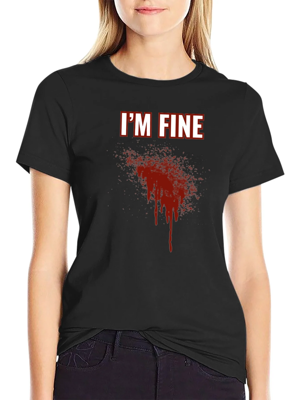 Im Fine Graphic Novelty T-Shirt product image 2