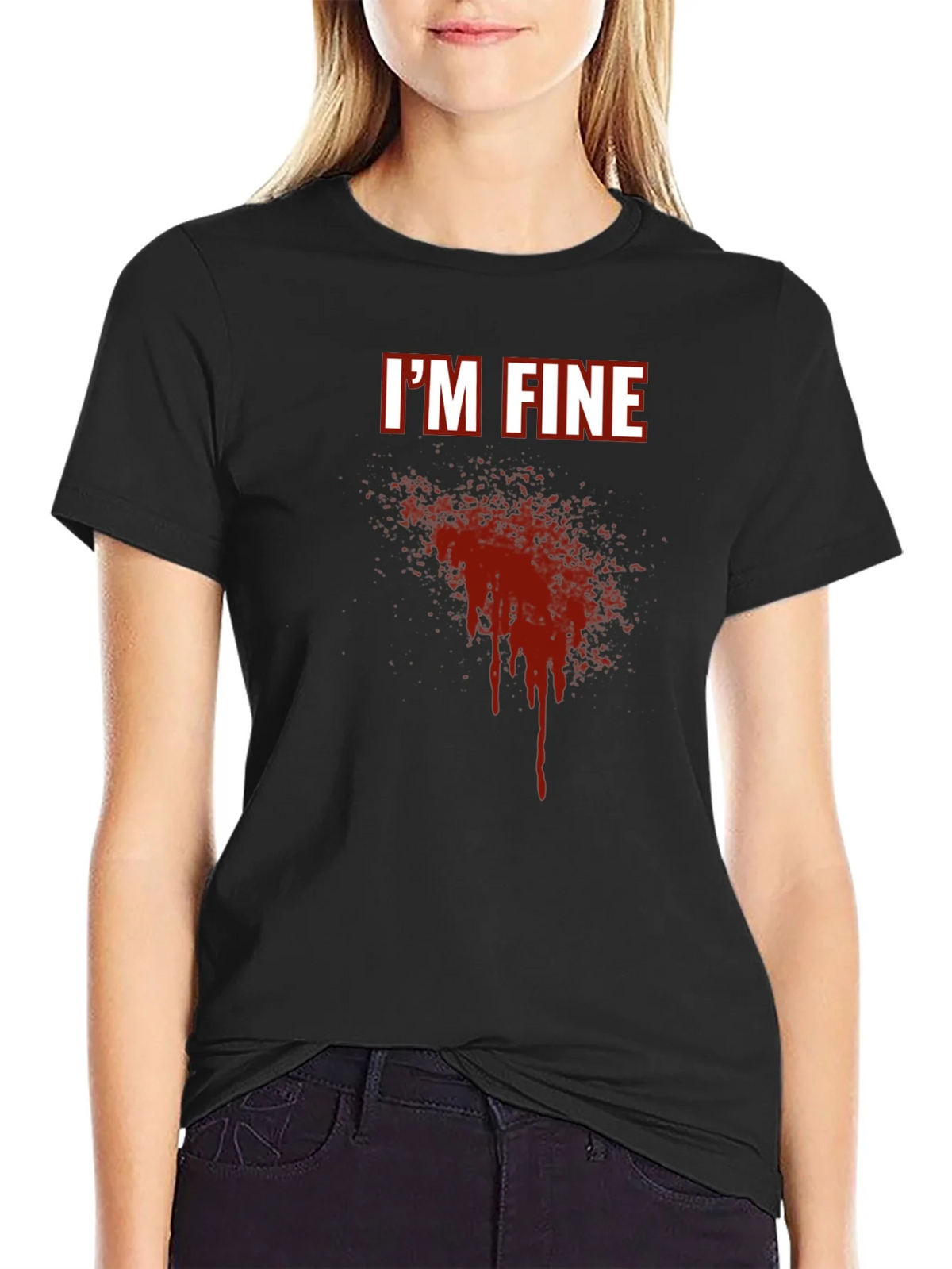 Im Fine Graphic Novelty T-Shirt product image 2