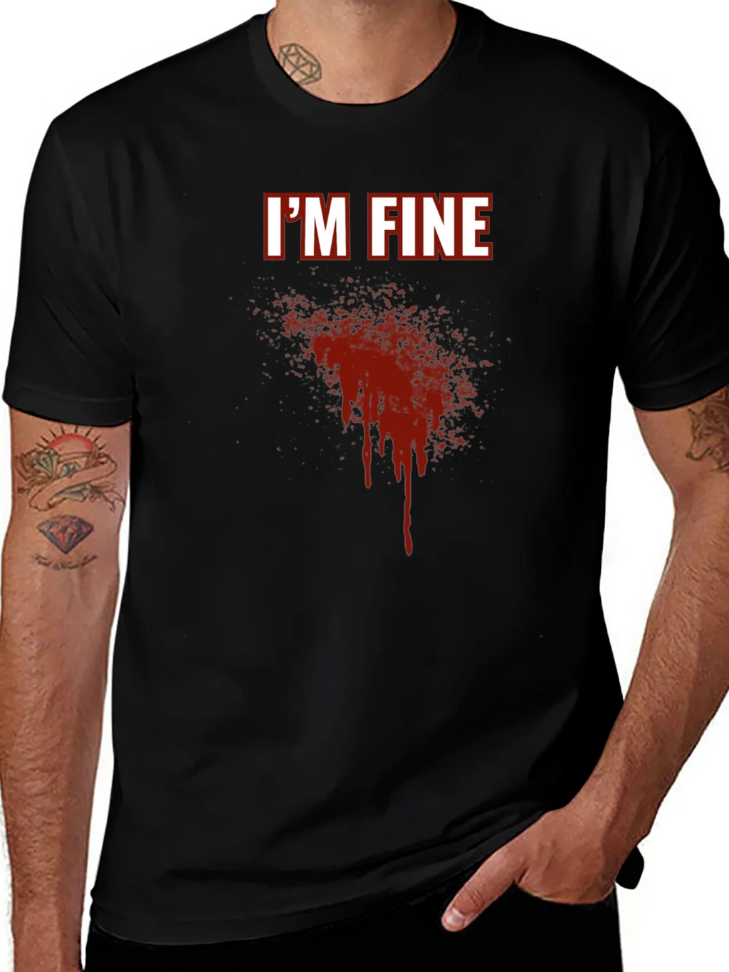 Im Fine Graphic Novelty T-Shirt product image 1